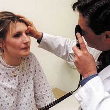 a female multiple sclerosis patient