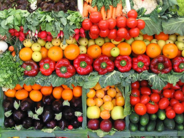 Colorful vegetables