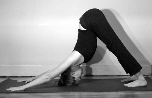 Magical yoga postures to prevent hair fall downward facing dog pose image title pmnle