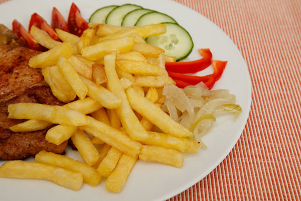 Frozen French fries