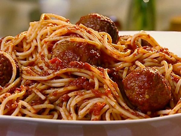 Spaghetti and meatball recipe
