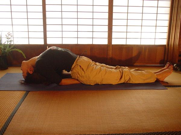 The Matsyasana or Fish Pose