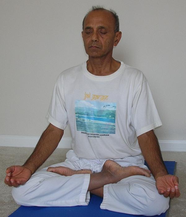 The Padmasana or Lotus Pose