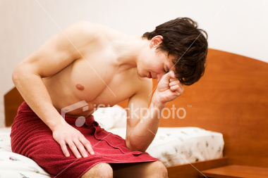 unhappy man