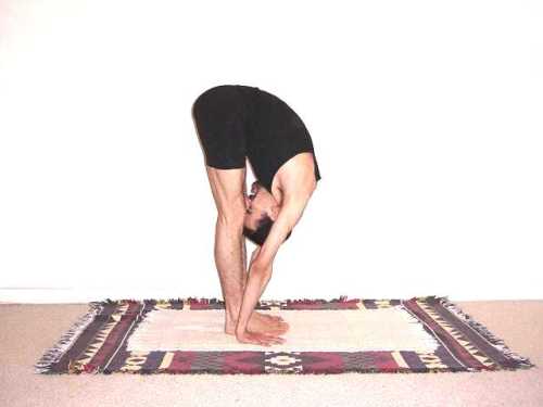 Magical yoga postures to prevent hair fall uttanasana image title pwowb
