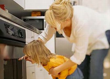 woman in kitchen