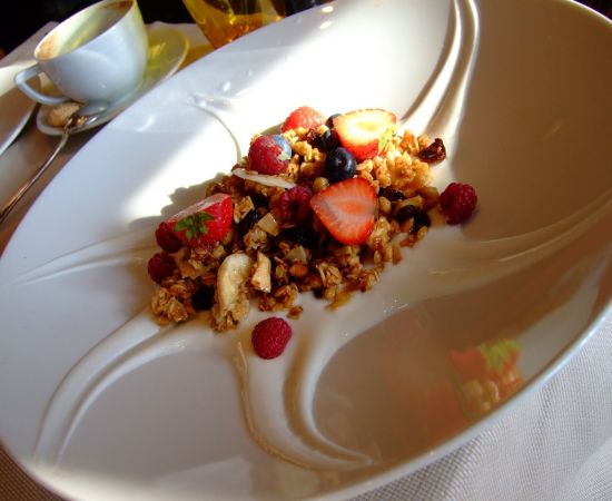 yogurt and granola